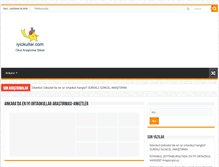 Tablet Screenshot of iyiokullar.com